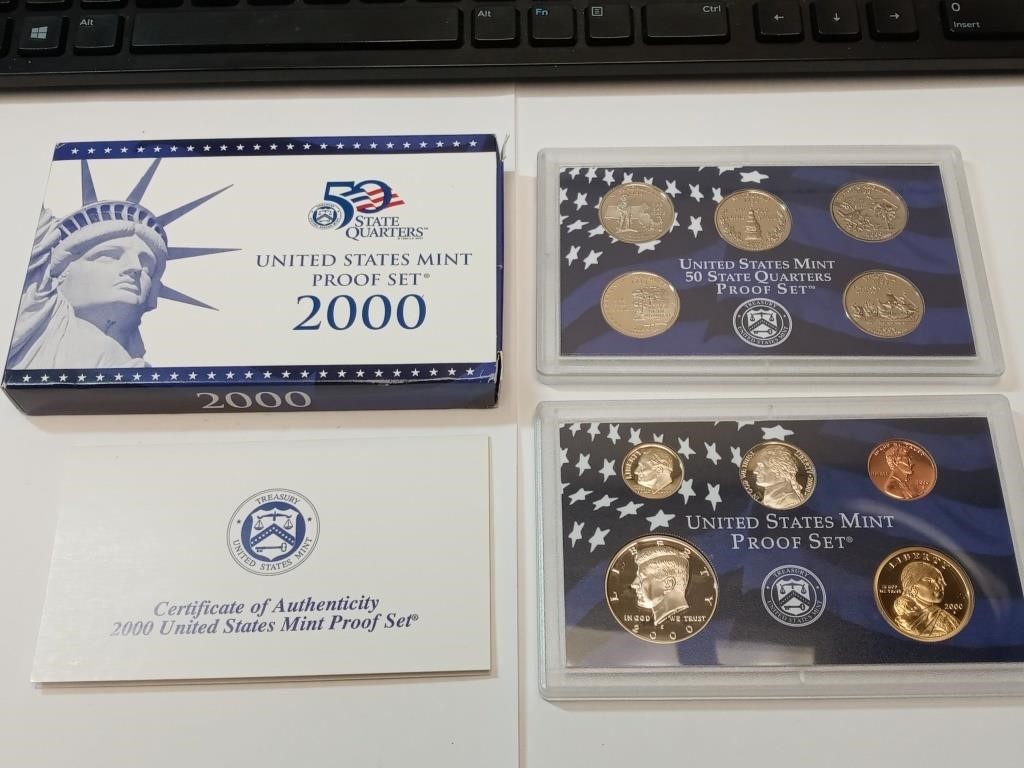 OF) 2000 us proof set