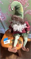 Vintage HP Stool & Adorable Elf
