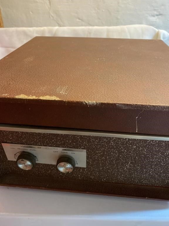 Vintage Webcor reel to reel recorder
