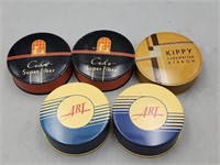 Typewriter Ribbon Tins