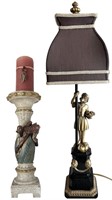 Monkey Lamp & Candleholder