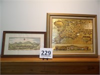 (2) Pictures of English Country Maps