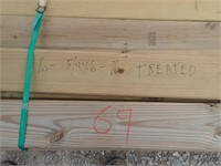Lumber 16 - 5/4X6X16 Treated
