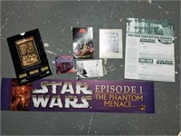 Lot of Star Wars Movie Items and Misc items