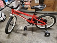 Kids Bicycle (Red/ White) 18in.
