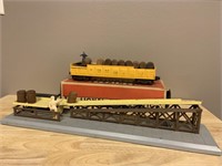 Lionel barrel unloaded & barrel car