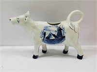 Delft Blue Cow Creamer Pitcher Made Holland