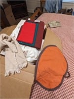Large Box of Table Linen