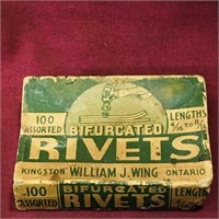 Kingston Bifurcated Rivets Box (Antique)