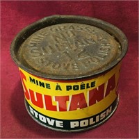 Sultana Stove Polish Tin (Vintage)