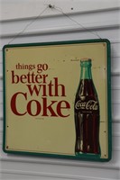 Vintage Coca-Cola Metal Sign