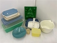 Assortment of Tupperware With Lids