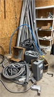 Large Lot Of Plastic/ Metal Conduit