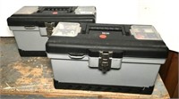 Big Jim Tool Boxes with Tools- Lot of 2
