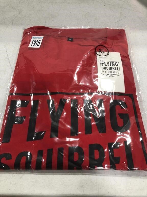 FLYING SQUIRREL MOTORCYCLE T SHIRT SIZE XL