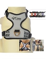 NEW-(L) No Pull Dog Harness with Safety