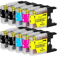 10-Pack Compatible Ink Cartridge Brother Printers