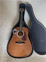 Hondo Guitar with Case