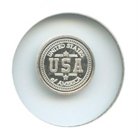 1 gram Silver Round - USA, .999 Fine Silver