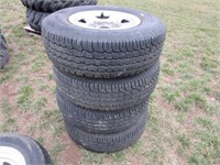 (4)BF Goodrich Radial Long Trail P245/75R16