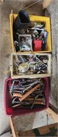 3 trays of tools