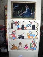 Wall Print; Disney Characters, Other items on