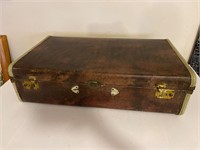 Vintage Leather Case-Handle Missing