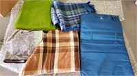 Lot of Blankets & Woods