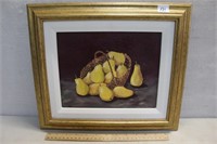 SIGNED PAINTING IN NICE GOLD FRAME