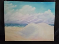 Seascape Oil on Canvas Painting