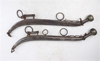 Antique Pair of Horse Harness Hames