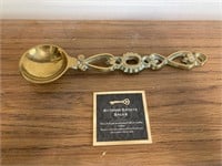 Brass Decorative Handled Spoon