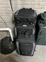 Black Set of Soft Sided Luggage