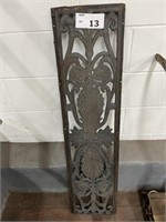 CAST IRON WINDOW GRILL