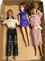 Lot of 8 misc Barbie Dolls