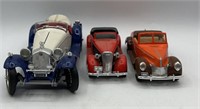 Lot Of 3 Classic Die-Cast Cars