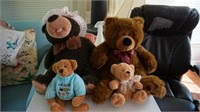 Collection of Four Stuffed Bears