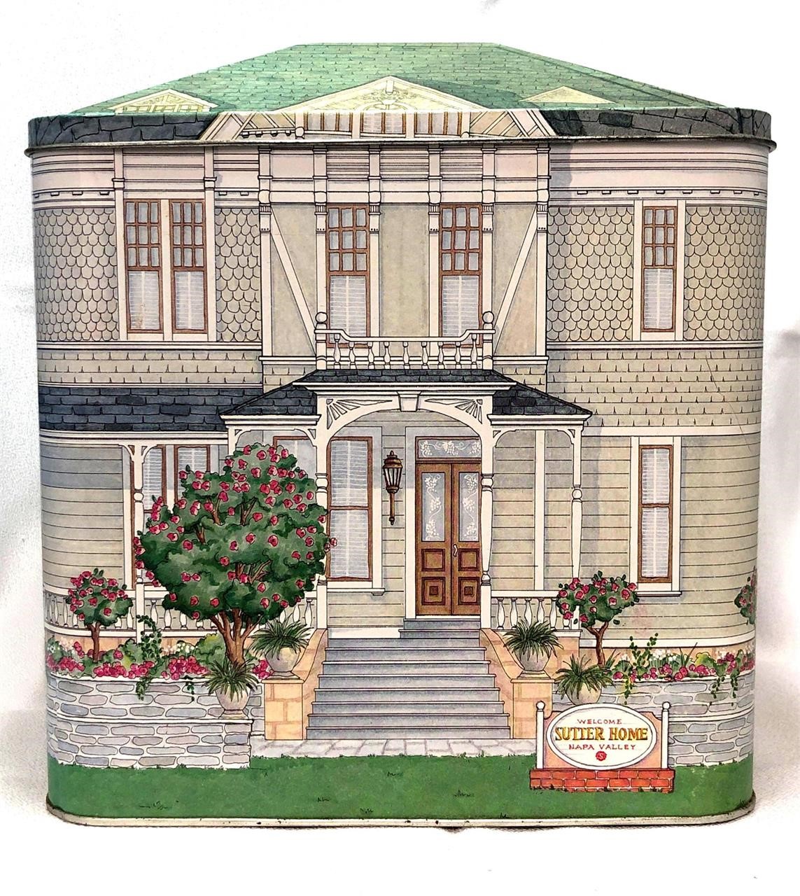 Sutter Home Winery's Napa Valley Victorian Tin