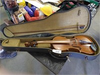 Stradivarius Violin w/ Original Case & Bow