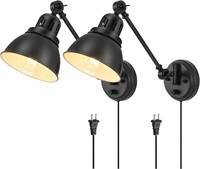 Plug in Wall Sconces Set