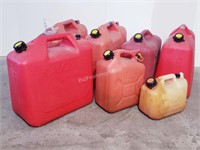 QUANTITY OF GAS CANS