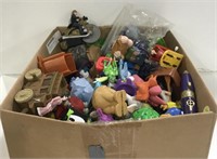 Lot of various kids toy figurines