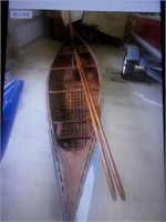 Old Town Wooden Canoe/Sail - Unusual Very Good