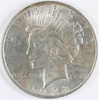 1923 Peace Dollar - AU