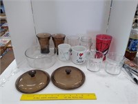 Assorted Glassware