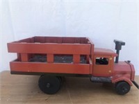 Vintage Wooden Truck Riding Toy