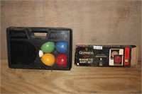 Guinness Magnetic Dart Set & Franklin Bocce Balls