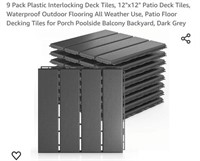 MSRP $30 Interlocking Deck Tiles