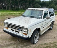 *OFF SITE* 1986 Ford Bronco II 4WD SUV. V6, Auto.