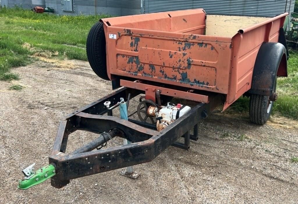 *OFF SITE* 2 Wheeled Utility Trailer with Gas